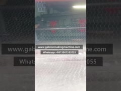 4mm caja de gabión malla de gabión línea de producción de la máquina de fabricación de colchón de gabión