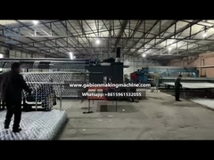 Máquina de malla de gabión de alta velocidad para paredes de contención y proyectos de control de inundaciones