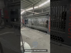 Máquina de gavión con motor de IA con producción eficiente totalmente automatizada para un diámetro máximo de 4,0 mm