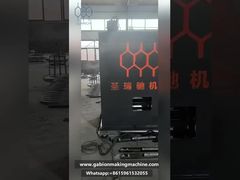 Máquina de gaviones de cinco servos de alta velocidad para la protección de riberas