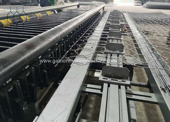 comprar embaladora del borde de caja de 80x100m m Gabion para la torsión doble con la caja de engranajes resistente Fabricación en línea
