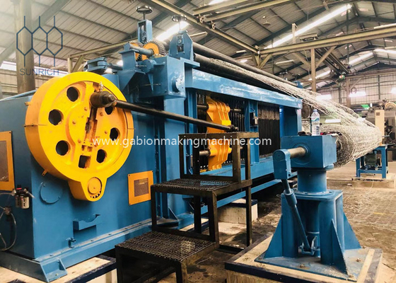 comprar Máquina de malla de gabión de trabajo pesado para paredes de apoyo Fabricación en línea