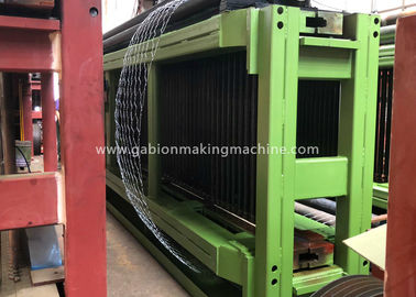 comprar Gabion que hacía la máquina, velocidad galvanizó la máquina del alambre para el aceite/la construcción Fabricación en línea