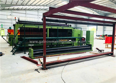 comprar 3 / Máquina de la malla de alambre de Gabion de 5 torsiones, máquina hexagonal de alta velocidad resistente de la malla Fabricación en línea