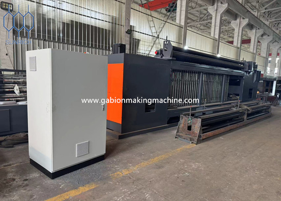 comprar Máquina de malla de gabión de trabajo pesado para proyectos de protección de orillas del río Fabricación en línea