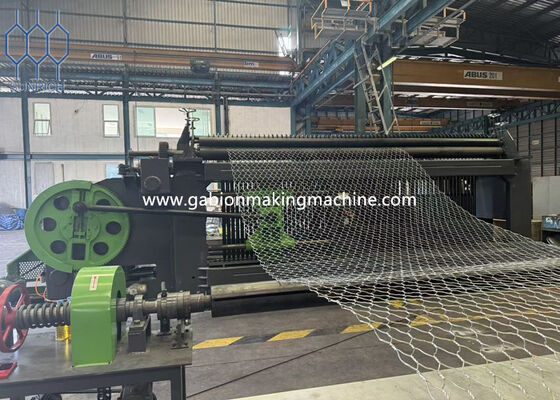 comprar Precisión de malla de ± 2 mm 4000 ∼ 5000 mm Máquina de gabión de ancho para la producción de malla de alambre con sistema de control totalmente automático Fabricación en línea