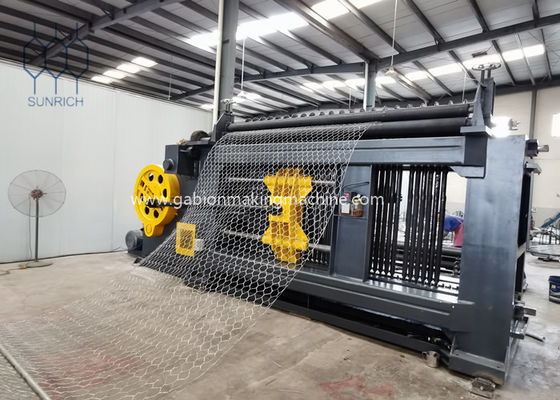 comprar Máquina por encargo de Gabion de la anchura los 2m que teje hasta el alambre de acero de 66x80m m 2.0m m Fabricación en línea