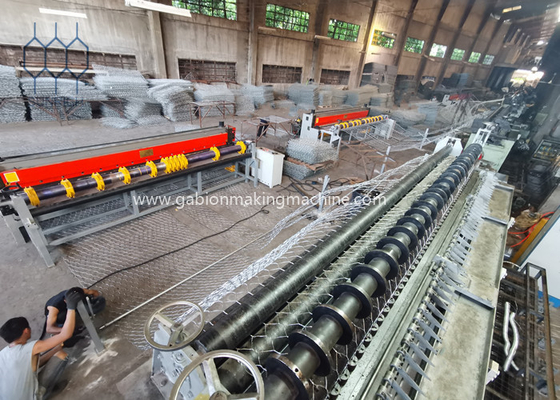 Sistema de control de PLC Línea de producción de gabión ODM con garantía de 1 año