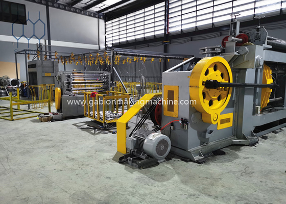 Máquina de fabricación de cajas de gabión para alambre de acero galvanizado
