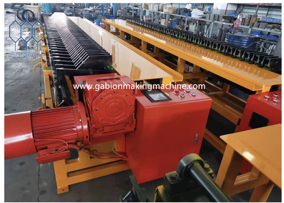 380v / 50hz Línea de caja de gabión de voltaje para aplicaciones galvanizadas en la construcción