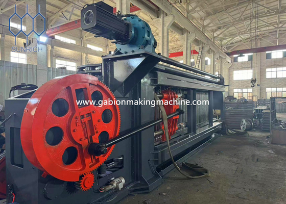 Máquina de malla de gabión hexagonal de alta resistencia profesional