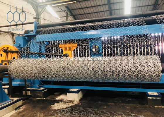 Máquina de caja de malla de gabión avanzada de alta velocidad de producción