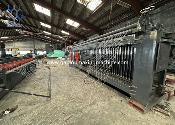 Máquina de tejido de gabión de trabajo pesado de alambre galvanizado de 30 kW