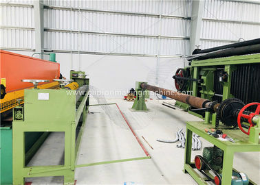 Cadena de producción automática de Gabion anchura máxima los 4.5M para la máquina del colchón de Reno