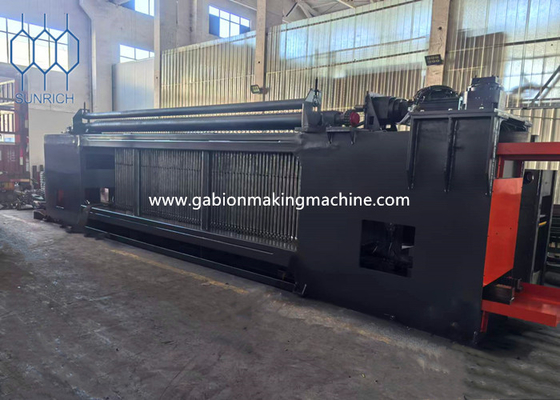Línea de producción de Gabión de alto diámetro de alambre de salida 2.0-4.0 mm para productos de malla de Gabión