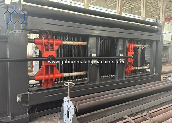 Máquina de caja de gabión de 4 mm de diámetro de alambre para productos de malla de gabión con 30KW