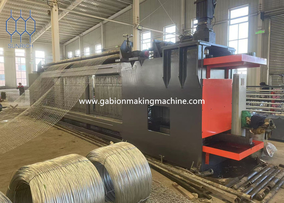 30 agujeros/min Velocidad de producción Máquina Gabion Box 22KW / 30KW Potencia para la producción