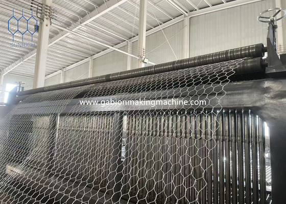 Galvanizado / revestido de PVC Gabion máquina para el diámetro del alambre 1.6mm-4.0mm