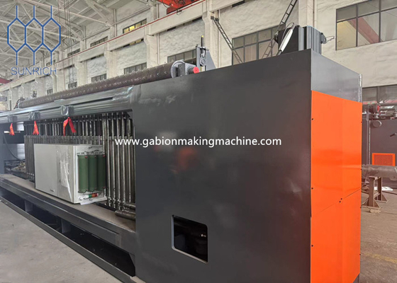 Máquina automática de tejido de malla de gabión Ancho de 4-5.7 m para soluciones ecológicas de malla de alambre