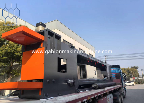 Máquina automática para hacer cajas de gabión con tecnología avanzada