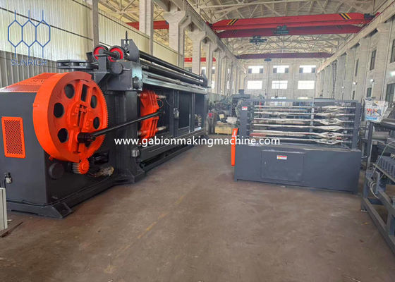 Máquina portátil de gabión para emergencias de inundaciones Cajera de gabión duradera y colchón