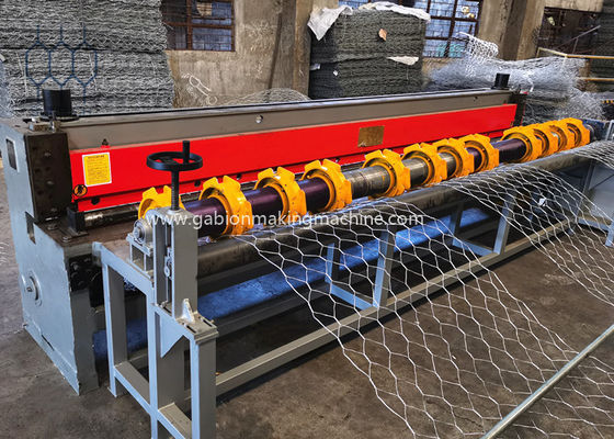 motor servo Gabion automático de 5000m m 88x125m m que hace la máquina